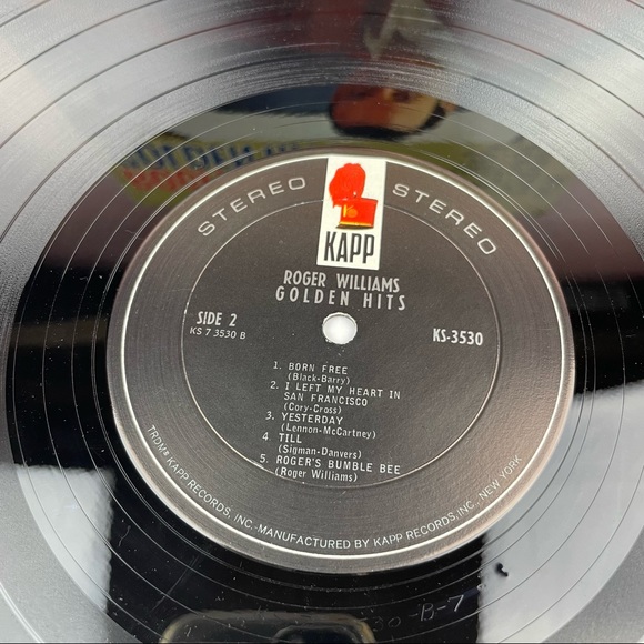 Vintage Roger Williams Golden Hits Vinyl Music Record - Picture 2 of 4